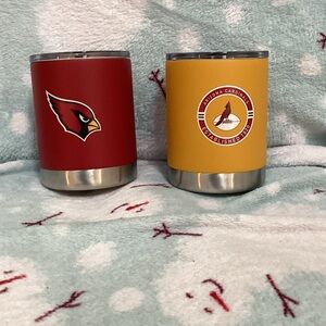 The Memory Company NFL Arizona Cardinals Home/Away Lowball 12oz SS Tumbler
